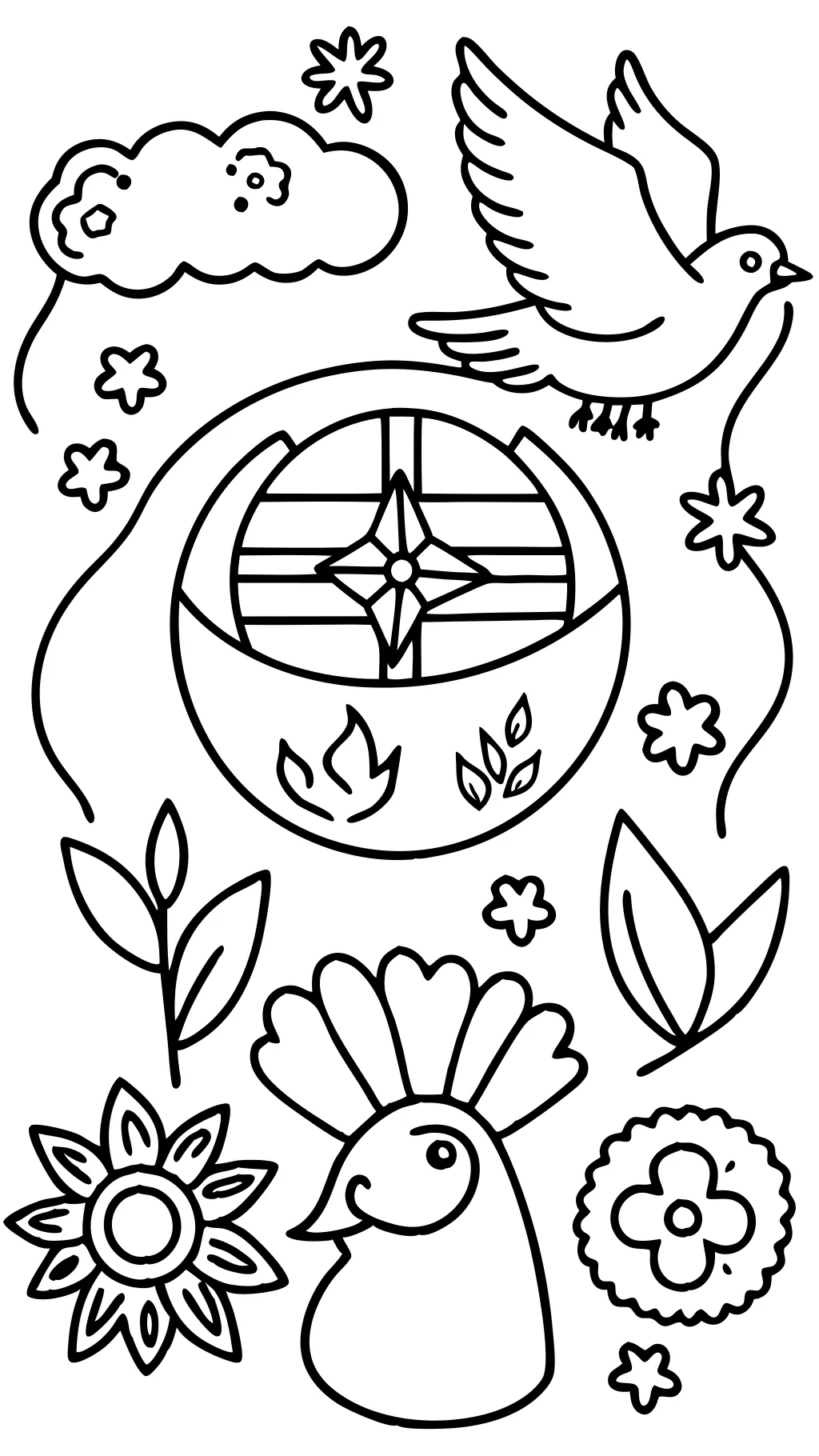 peace coloring pages